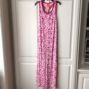 Girls ikat maxi dress